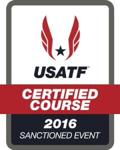 USATF Certified Course - 2016 Sanctioned Event