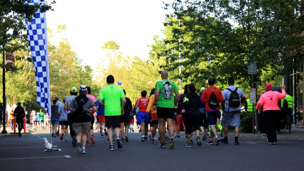 Flat and Fast marathon in Oregon Pacific Northwest Marathon Course